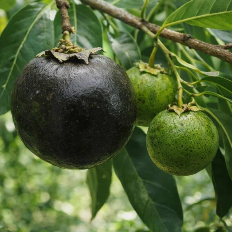 עץ ספוטה שחורה (Black Sapote)
